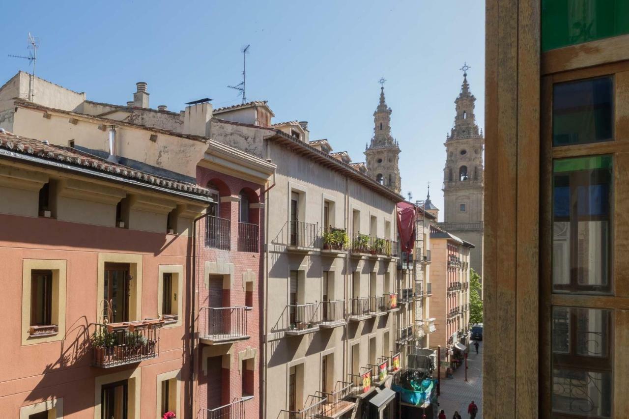 Los Apartamentos De Elena, Centro Historico Y Ascensor By Apartamentos Logrono Luaran gambar